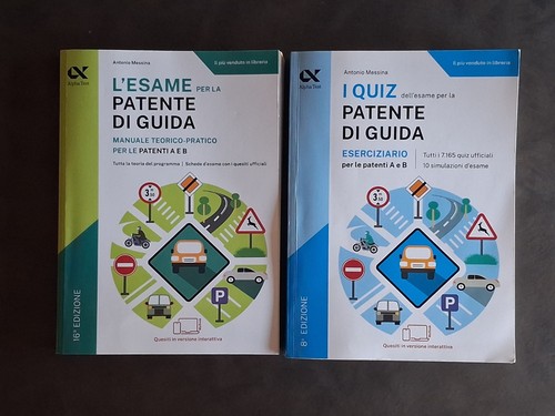 Libri esame per la patente - l'esame,
