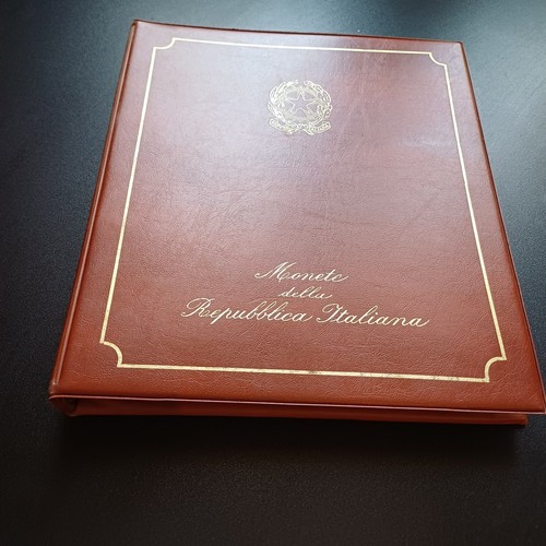 Album con monete repubblica - album,