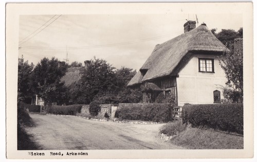 Wicken road street - street, arkesden