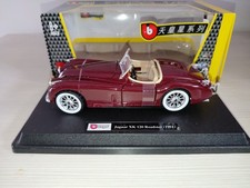 Jaguar Xk 120 Roadster 1/24  Burago Bburago Vintage Old Model No Maisto Solido