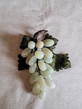 Grappolo di uva vintage in giada Arte orientale