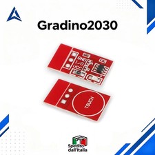5x Modulo Touch TTP223 Interruttore Digitale Capacitivo per Arduino ESP Domotica