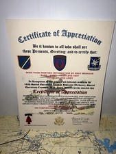U.S. ARMY - 160TH SPECIAL OPS