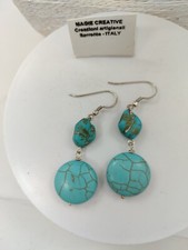orecchini donna Turchese