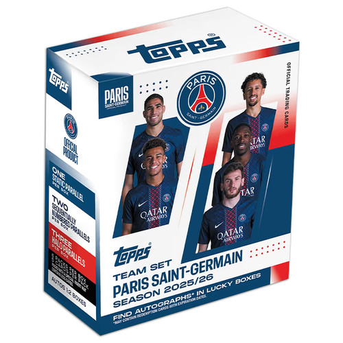 Topps paris saint germain - paris, set