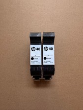 2018 2 x HP 40 51640A Ink