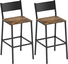 Set Di 2 Sgabelli Da Bar Con