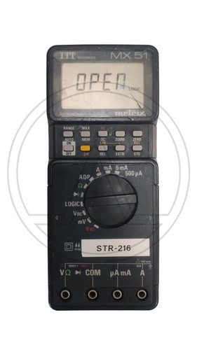 Metrix mx51 digital multimeter - metrix,