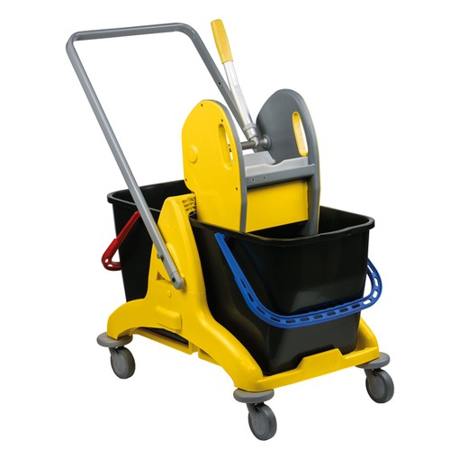 Carrello per pulizie doppia - carrello, a