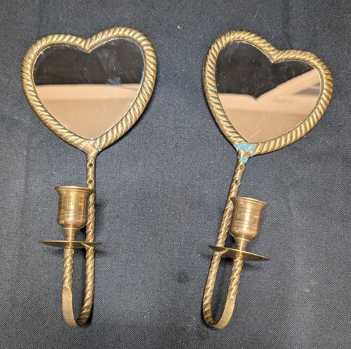 Coppia applique candela cuore - coppia,