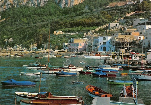 Cartolina capri marina grande - cartolina,