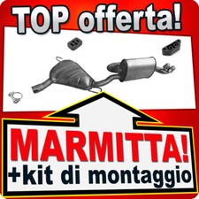 Silenziatore Posteriore per