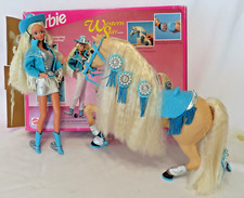 1993 western star barbie lot - western,