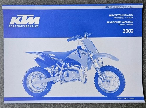Ktm 50mini adv nuovo 2002 - 50mini, adv.