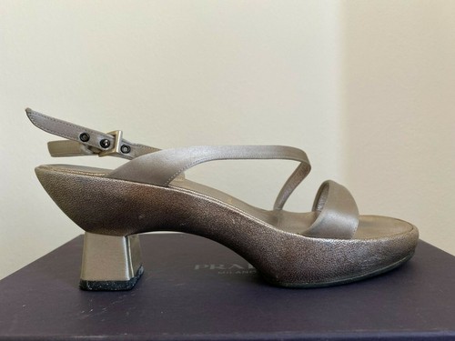 Sandalo prada grigio perla - sandalo,