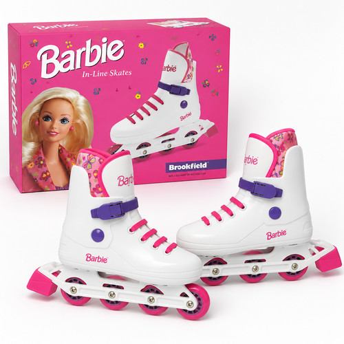 Barbie pattini rotelle in - barbie,