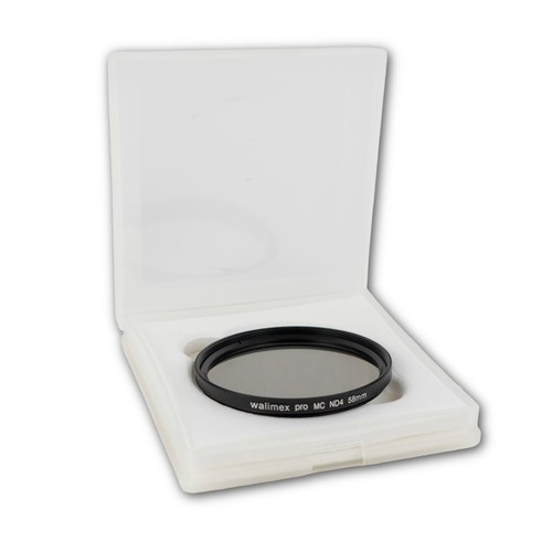 Filtro nd4 walimex pro 58mm - filtro,