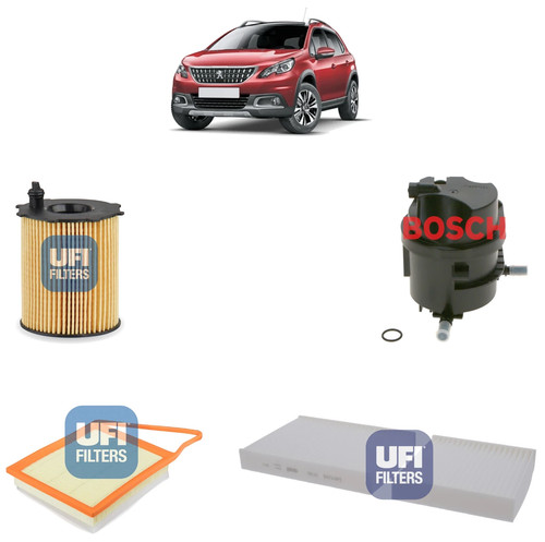 Kit tagliando filtri ufi - 4,
