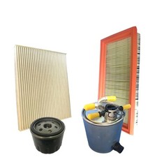 Kit Tagliando Nissan Qashqai J10 1.5 dCi 2007 > 2013 Kit 4 Filtri