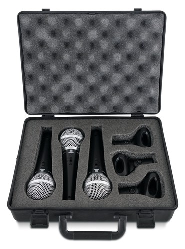 Set microfono dinamico - 3x,