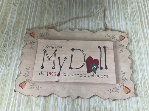 Doll pannello legno - my, in
