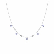 Collana donna con pietre