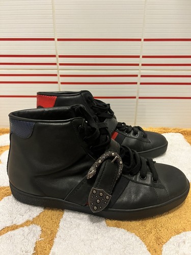 Gucci ace sneakers alta fibbia - gucci,