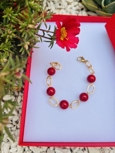 Bracciale catena dorata - , e