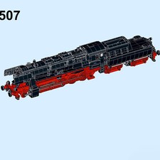 ZITIANYOUBUILD Kit Costruzione Locomotiva Classe 52.80 Tedesca 2541 Mattoni