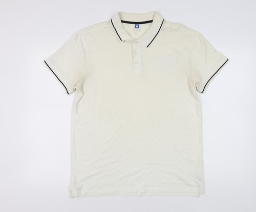Polo bianca uomo star raw - polo, xl