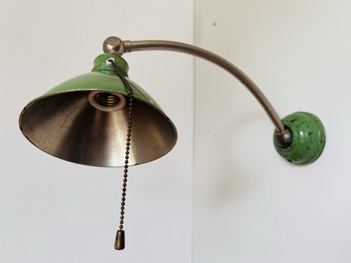 Vecchia lampada parete - vecchia,