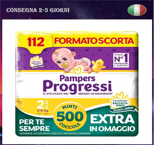 Pampers progressi mini size 2 - pampers,