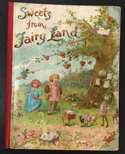 Sweets from Fairy Land, RARE 1st Edn 1896 Ernest Nister Movable pages Louis Wain
