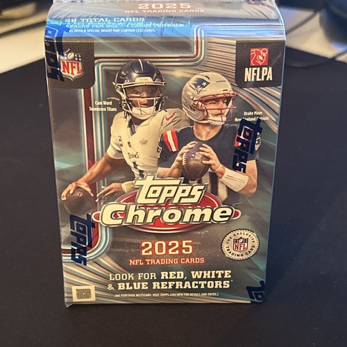 Topps chrome nfl football 2025 - topps,