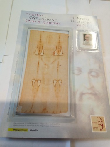 Ostensione sacra sindone con - sindone,