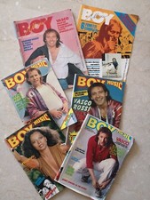 Lotto bellissime Riviste Vasco Rossi BOY MUSIC anni 80