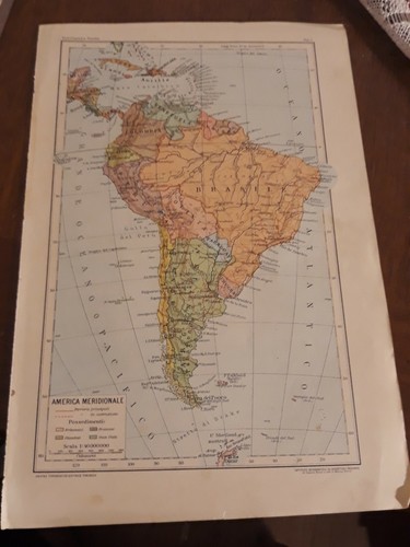 Mappa dell america - mappa, dell'america