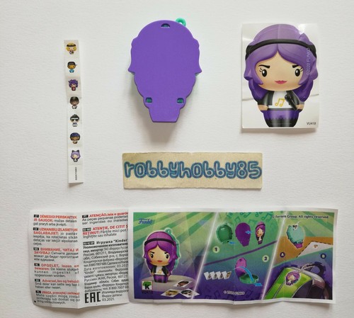 Vu418 sticker box - +, bpz