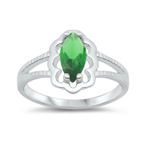 Anello croce solitario - , bambino