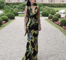 Abito donna lungo Zara stampa