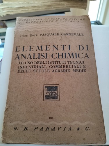 Elementi analisi chimica - analisi,