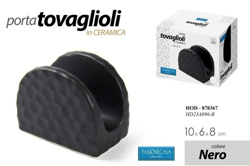 Porta tovaglioli ceramica - porta, in