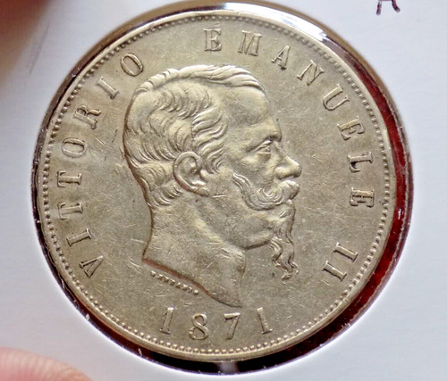 Lire 1871 zecca - 1871,