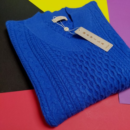 Maglione donna blu elettrico - maglione,