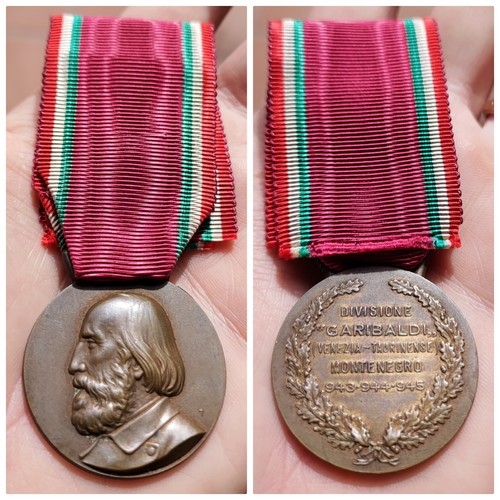 Medaglia divisione garibaldi - medaglia,