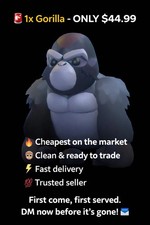 SILVERBACK GORILLA - Adottami