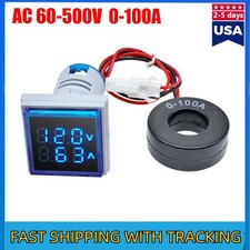 AC 60-500V 0-100A 22mm 3 in 1
