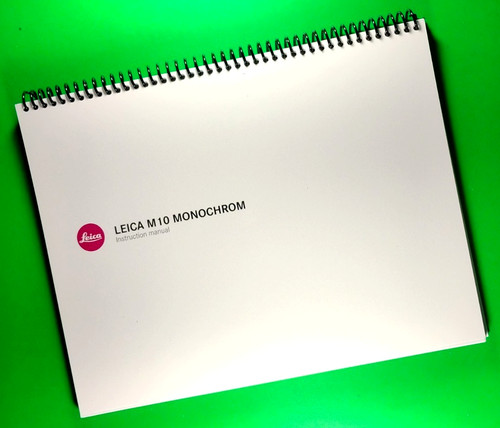 Owners manual for - leica, m10