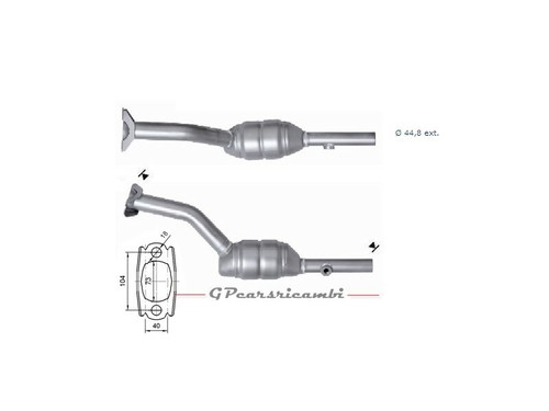 Catalizzatore renault clio - catalizzatore,