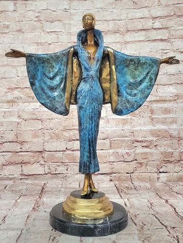 Statua scultorea danzatrice - statua,